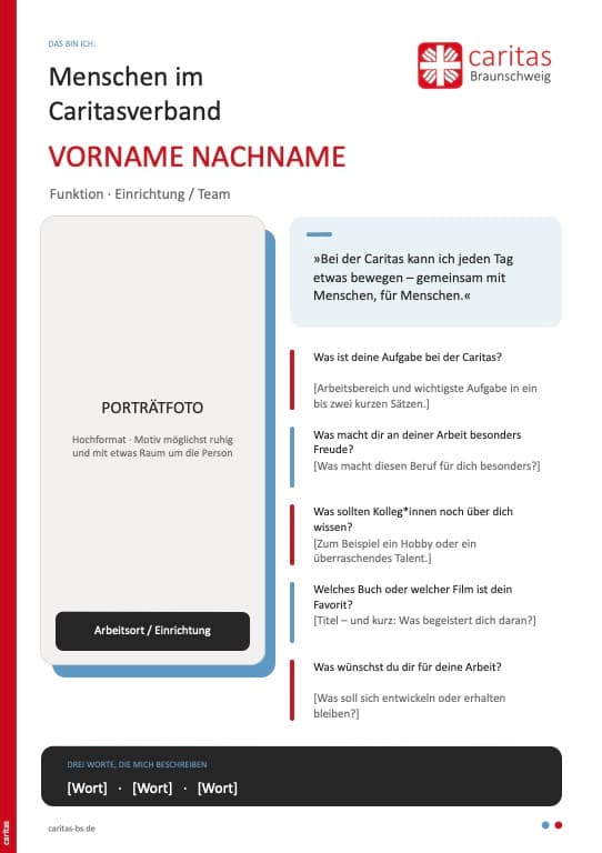 Vorschau einer Mitarbeitervorstellung